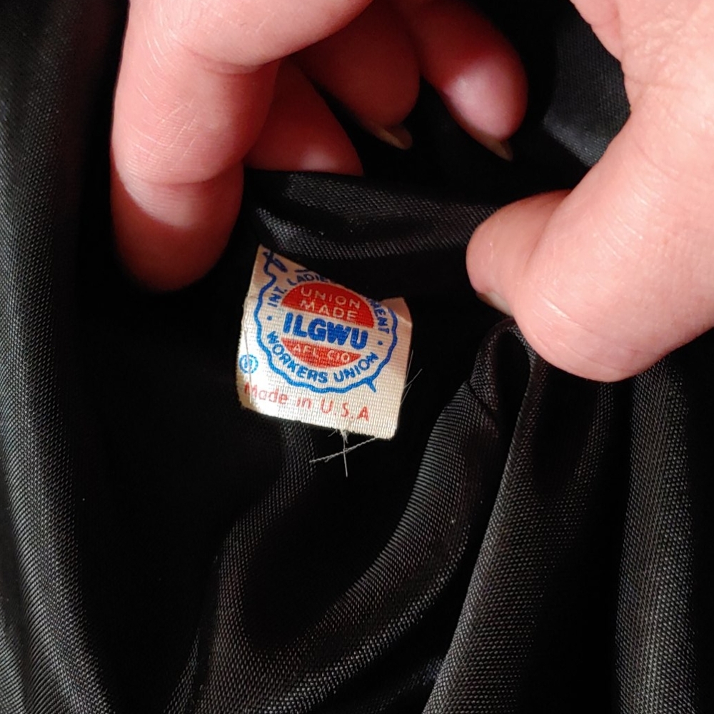 ILGWU Vintage Komitor Coat No Size Tag - Picture 11 of 13